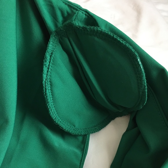 Carmen Marc Valvo green dress - NWT - Picture 8 of 8